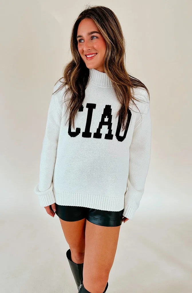 Z SUPPLY CIAO INTARSIA SWEATER